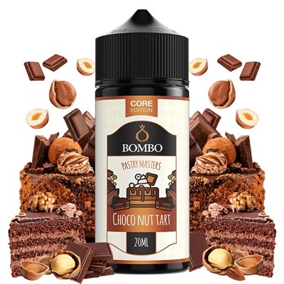 BOMBO PASTRY MASTERS CHOCO NUT TART CORE EDITION (20ml/120ml) BOMBO PASTRY MASTERS CHOCO NUT TART CORE EDITION (20ml/120ml)